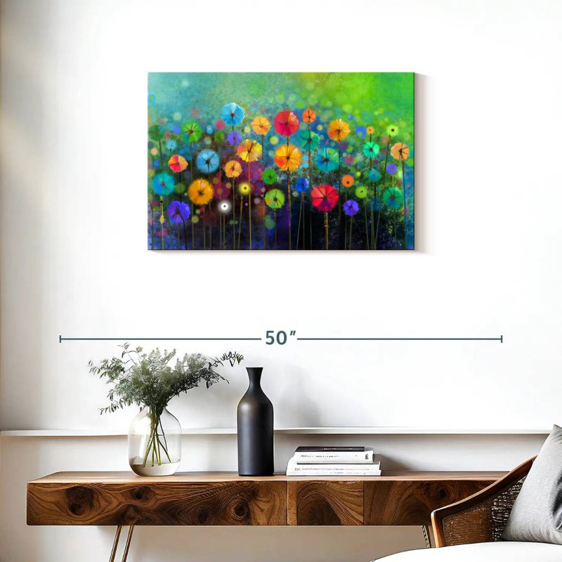 Fleurs Harnek Rainbow, H 20 po x l 30 po
