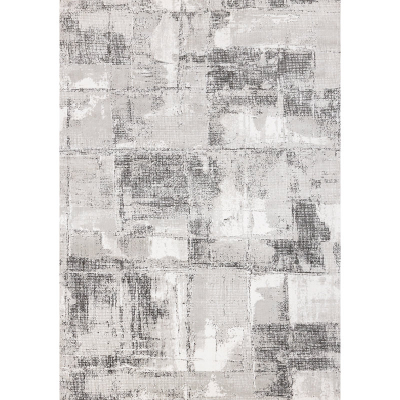 Tapis gris Wilness, Rectangle 1 pi 11 po x 3 pi 7 po