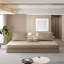 Canapé-lit convertible en chenille Boneless-1425656516