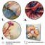 Hibiscus Euphoria II gris orange de Rrahim - art mural hibiscus-88526527-88526524