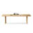 Modern Burlywood Rectangular Solid Wood Dining Table-1811515630-1811515634