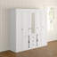 Berwyn 7 Door Manufactured Wood Wardrobe