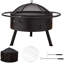 Janyus Round Iron Wood Burning Smokeless Fire Pit