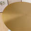 Table d'appoint moderne en laiton à base de marbre