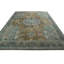 Distressed Homage Hand Knotted Wool Floral Area Rug-538993319
