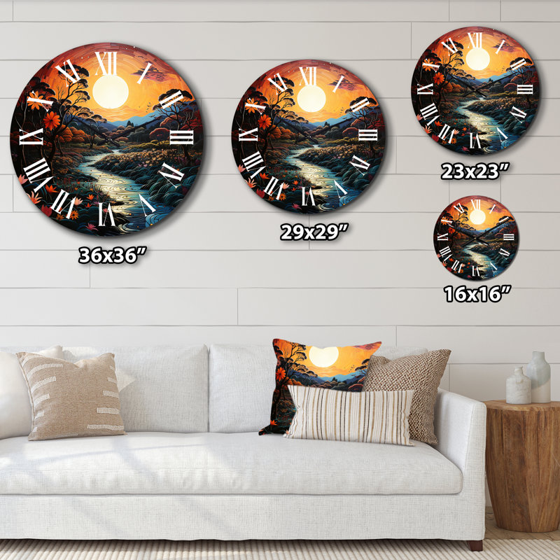 Horloge murale Corston, Petit