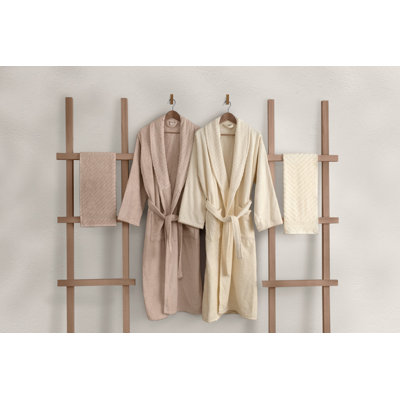 Cotton Mid-Calf Bathrobe