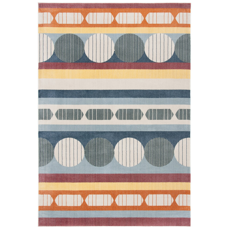 Hornbeck 300 Performance Geometric Rug, Rectangle 4' x 6'