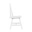 Ensemble de 2 chaises d'appoint, de style maison de campagne en bois