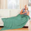 Jeté tricoté pour canapé, couverture décorative avec frange-307286907-307286910