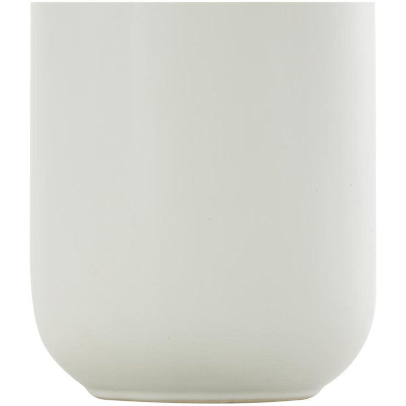 Vase en céramique Marelin, Or / blanc