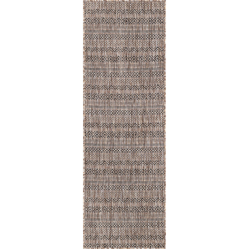 Tapis d'extérieur scintillant brun clair, Tapis de couloir 2 pi x 6 pi