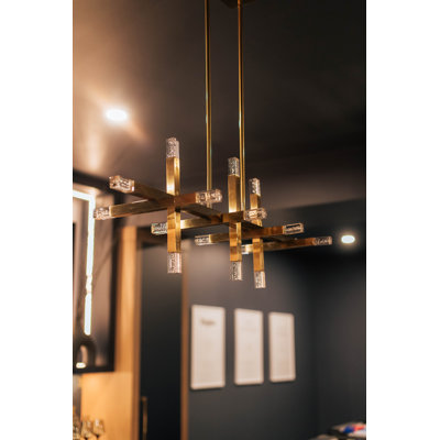Vo Dimmable LED Sputnik Chandelier