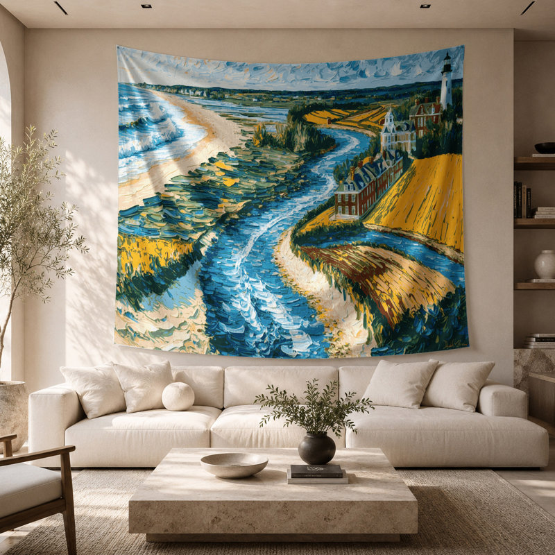 Tapisserie murale de l'État du Delaware (États-Unis), 26" x 36"