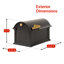 Balmoral Post Mounted Mailbox-373753188-373753185