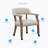 Monroe  Caster Game Chair