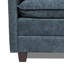 Niveau supérieur, canapé intérieur surdimensionné, repose-pieds portatif, canapé-lit simple Boucle avec siège plus large, coussin double profond, accoudoirs épais pour le salon, la chambre à coucher.