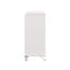 Commode 6 tiroirs Tarian, finition blanc perle