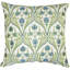 Woven Art Deco Cushion in Powder Blue-251689410-251689420