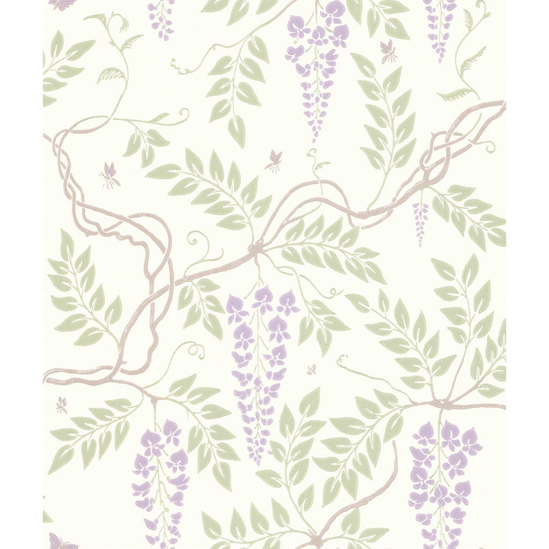 Anthology Egerton Floral Wallpaper Roll, Lilac