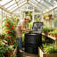 Bac à compost 80 gallons pour l'extérieur, grand composteur de jardin avec évents d'aération, conception résistante aux rayons UV pour les déchets de cuisine et les déchets de jardin