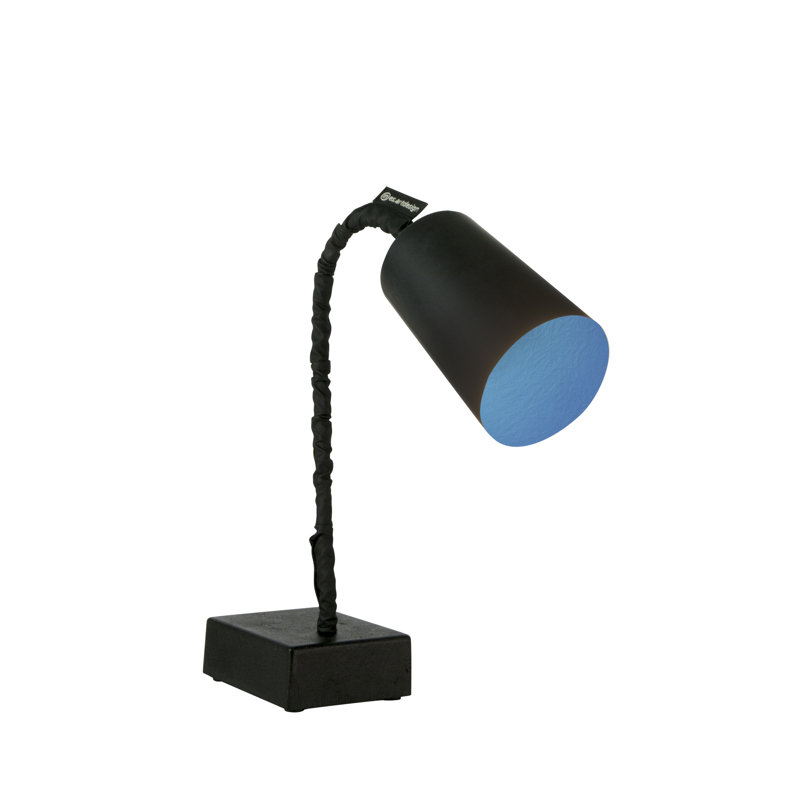 Adjustable Metal Desk Lamp, Blue