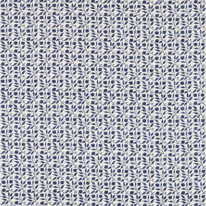 Rosehip Fabric, Indigo