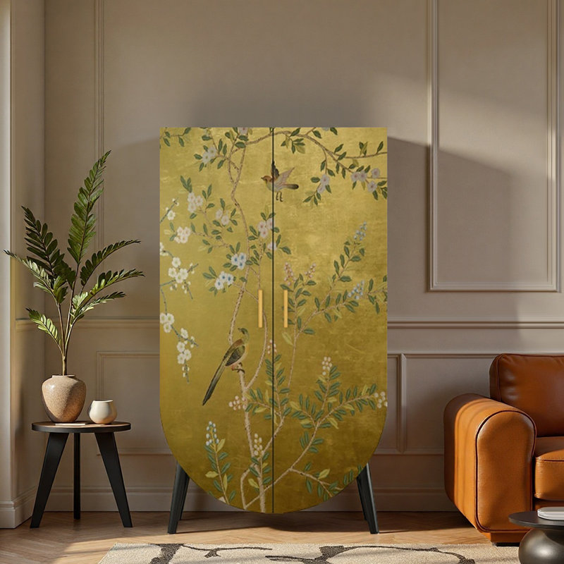 Armoire rétro style français avec rangement multifonction