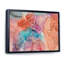 Bleu et brun, luxe abstrait, fluide, peinture à l'huile - Peinture sur toile-67314129-67314126