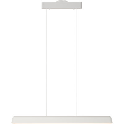 Luminaire suspendu blanc mat à 1 lumière Curzio