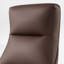 Ensemble de 3 chaises de bureau en cuir-1997126491