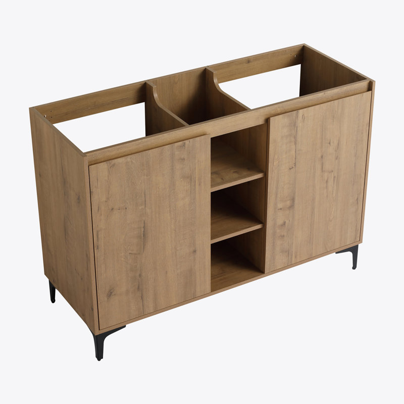 Meuble-lavabo à fermeture en douceur, 48 po