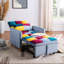 Chaise d'appoint rembourrée Somdath-1831723478