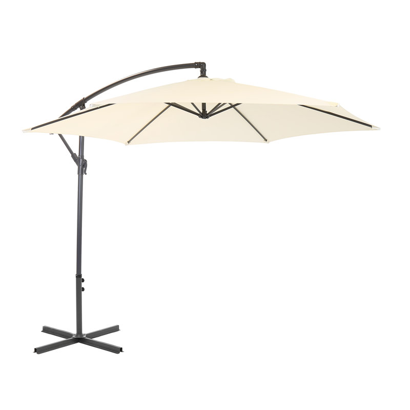 300cm Cantilever Parasol, Cream