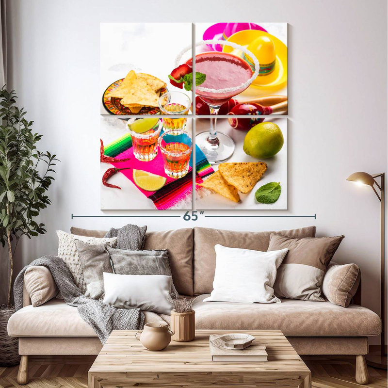 Yarlin Festive Cinco De Mayo, 50" H x 50" W