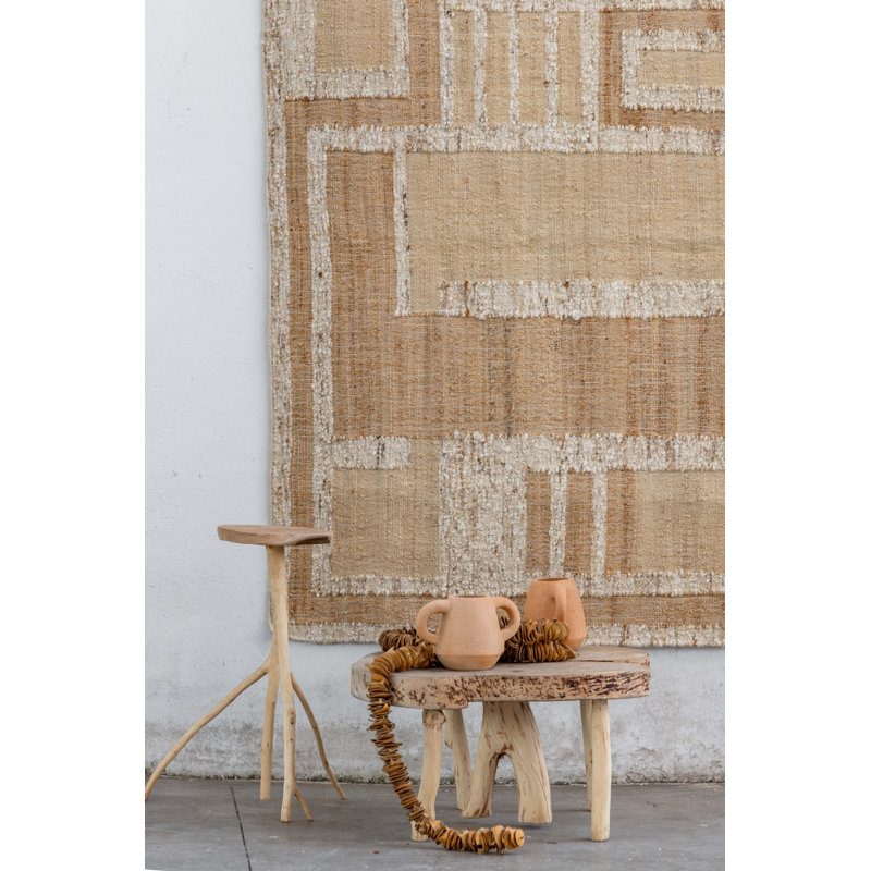 Tapis d'intérieur tissé à la main Aquila, Rectangle de 10 pi x 14 pi