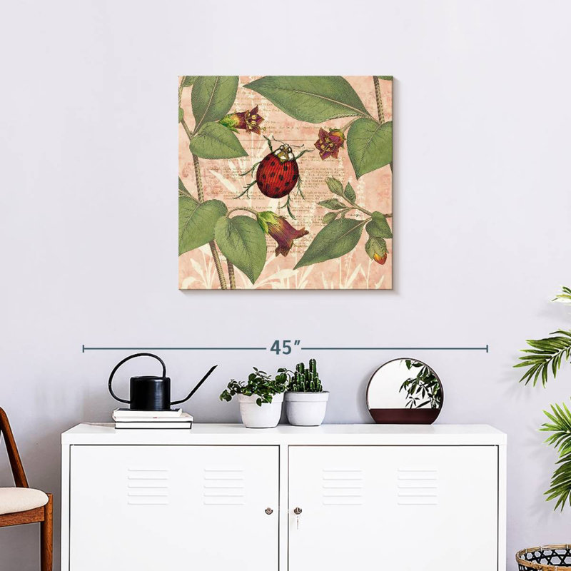 Crowle Botanical Nature Bug, 24" H x 24" W