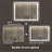 Wall Mount Anti-Fog Oversized Frameless Lighted Bathroom Mirror/ LED Bathroom Mirror-630112863-628156375