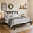 Harwich King Solid Wood Platform Bed With 2 Nightstand-178468202-178468204-173326044