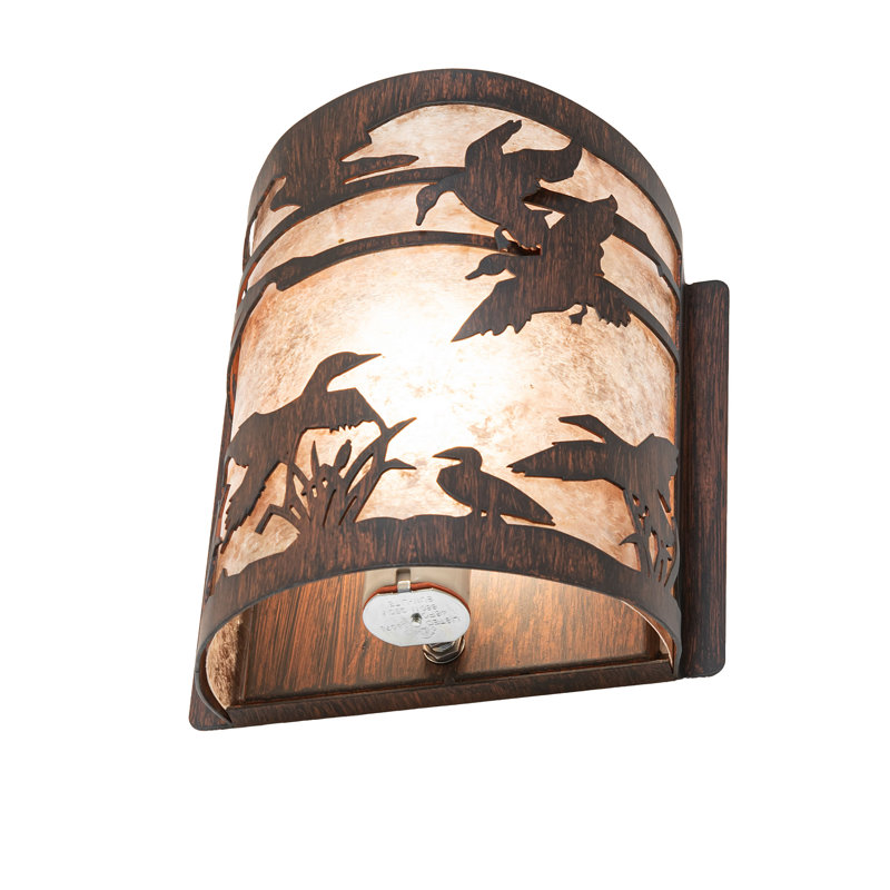 1 - Light Flush Mounted Sconce