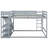 Full Over Full Bunk Bed With Ladder