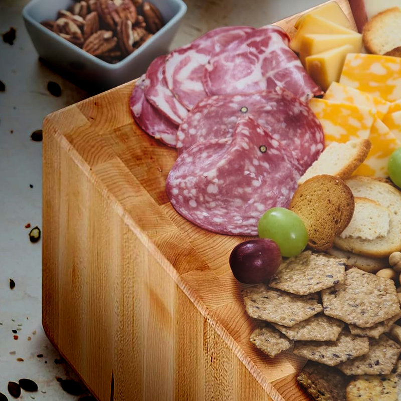 BoosBlock® Reversible 6" End Grain Maple Chopping Block, 30" W x 24" L