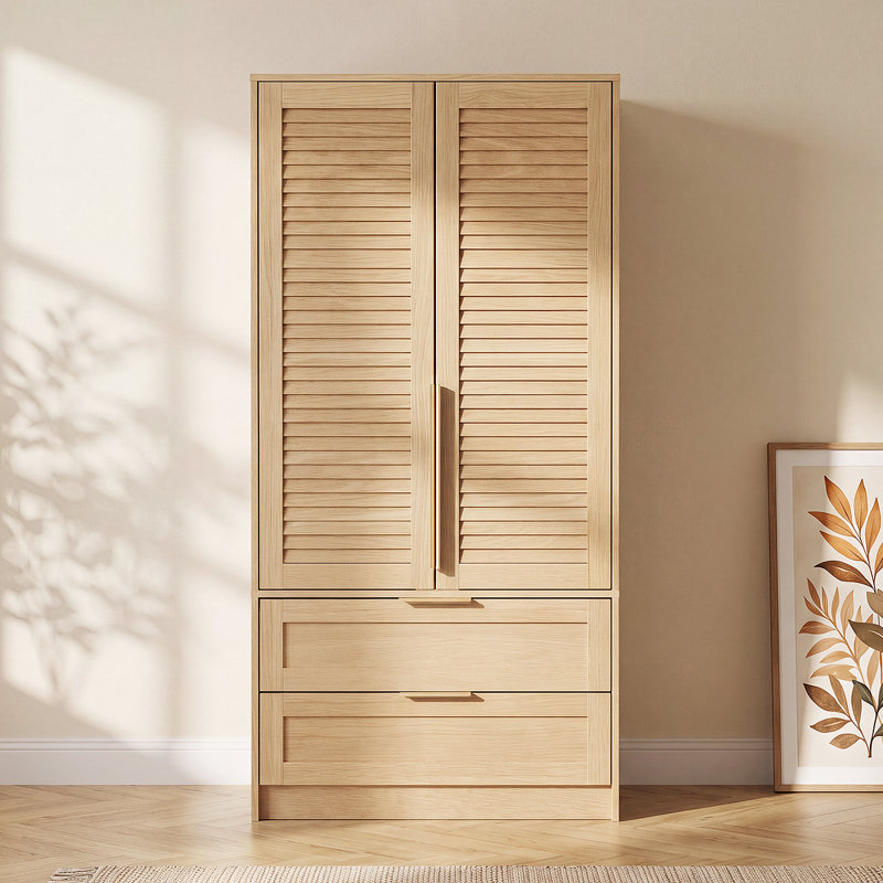 Armoire 3 portes avec miroir pleine grandeur