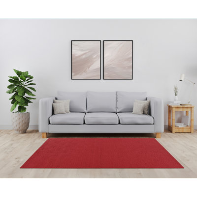  Tapis rouge piment 9 pi x 12 pi Brentwood Jasmine