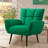Jahriel Modern Corduroy Upholstered Accent Armchair-1464630998