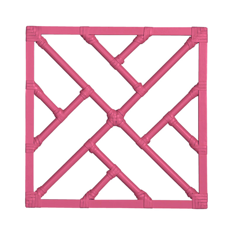 Chippendale Writing Desk, Hot Pink