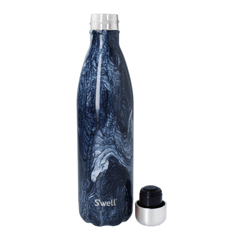 S'well Azurite Marble 750ml Vacuum Insulated Stainless Steel Water Bottle