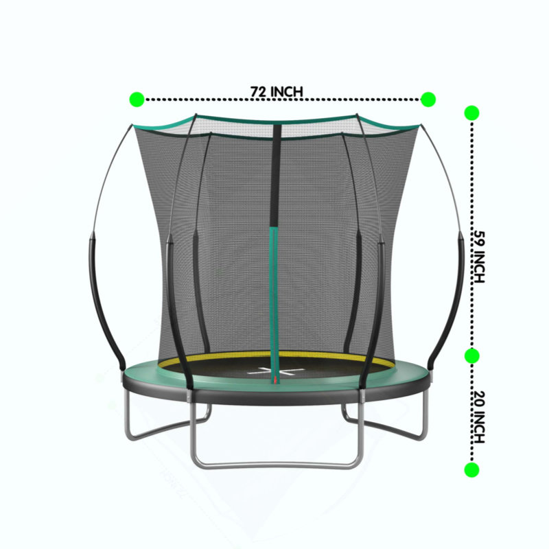 Trampoline Springfree no Gap, Vert foncé