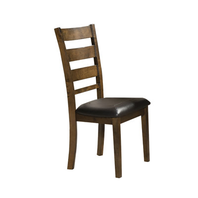 Chaise d'appoint en similicuir Desimone (2 / Ctn)