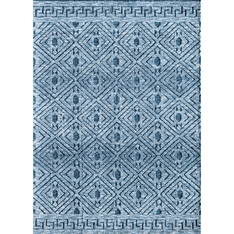 Gianna Transitional Infinite Sea Area Rug, Rectangle 5' x 7'